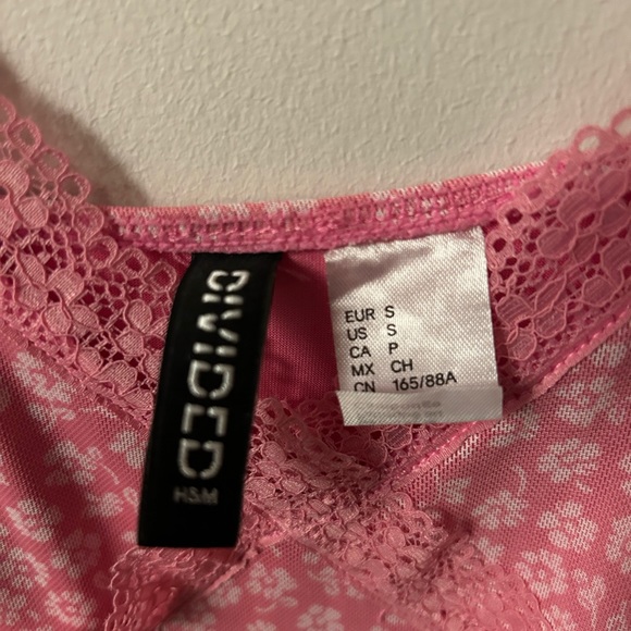 Y2K Pink Floral Dress - Picture 4 of 4